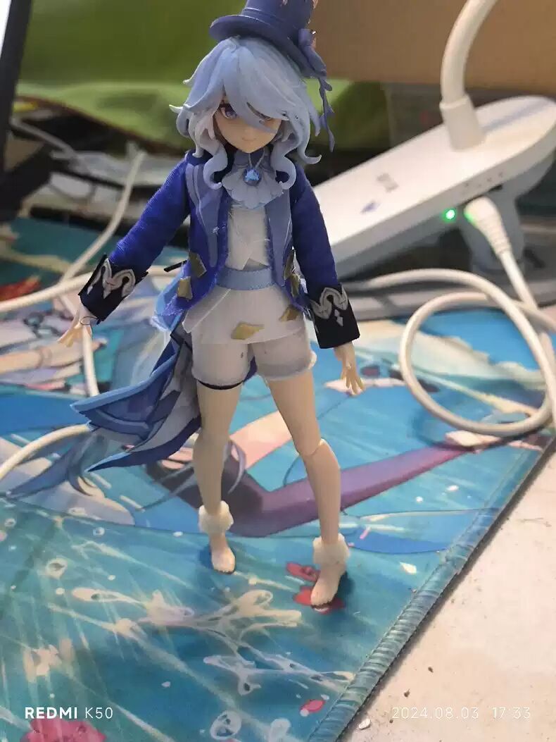 Genshin Impact 1/12 Scale Genshin Impact Furina Custom Action