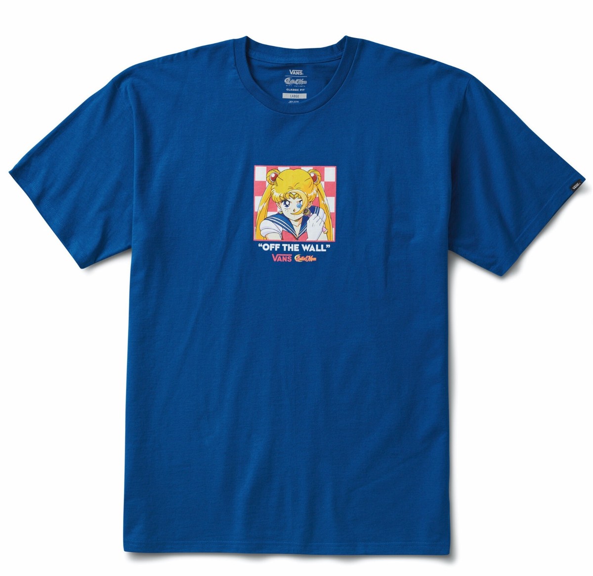 Vans x Pretty Guardian Sailor Moon Serena Usagi tee !! Vintage 90s 