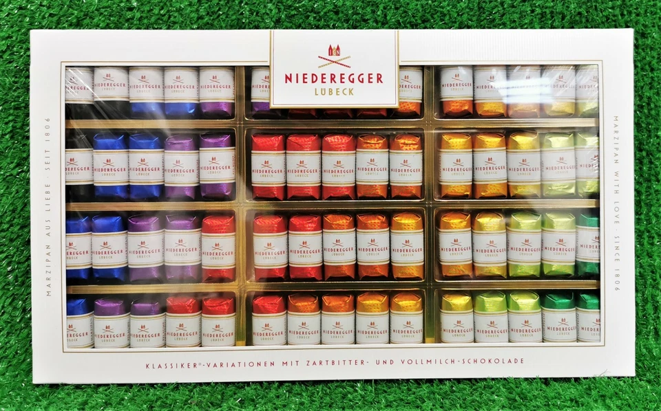 (39,87€/kg) Niederegger KLASSIKER VARIATIONEN Marzipanpralinen 750g Geschenk
