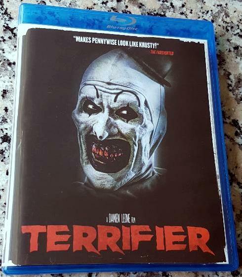TERRIFIER UNRATED BLURAY Art The Clown Damien Leone Jenna Kanell