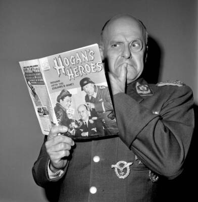 Werner Klemperer on Hogans Heroes 1966 Television Old Photo