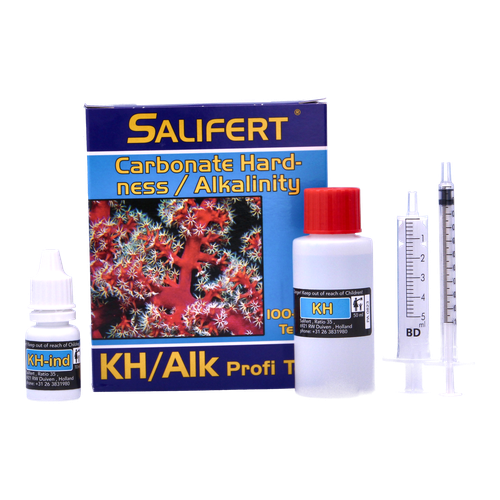SALIFERT CARBONATE HARDNESS / ALKALINITY KH PROFI TEST KIT AQUARIUM FISH TANK - Picture 5 of 5