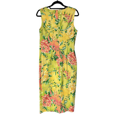 DOLCE&GABBANA ひざ丈スカート 緑xゴールド(総柄) 2007525M0018 DOLCE&GABBANA - DOLCE&GABBANA ひざ丈スカート 40(M位) 緑x