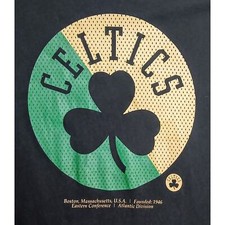Nike Tee DRI-FIT Boston Celtics T-Shirt. Men's Large. Black