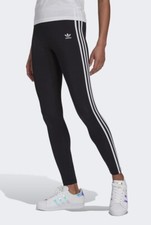 Adidas 3-Stripes Tight Black White Adicolor Classics Discounted Women's Leggings