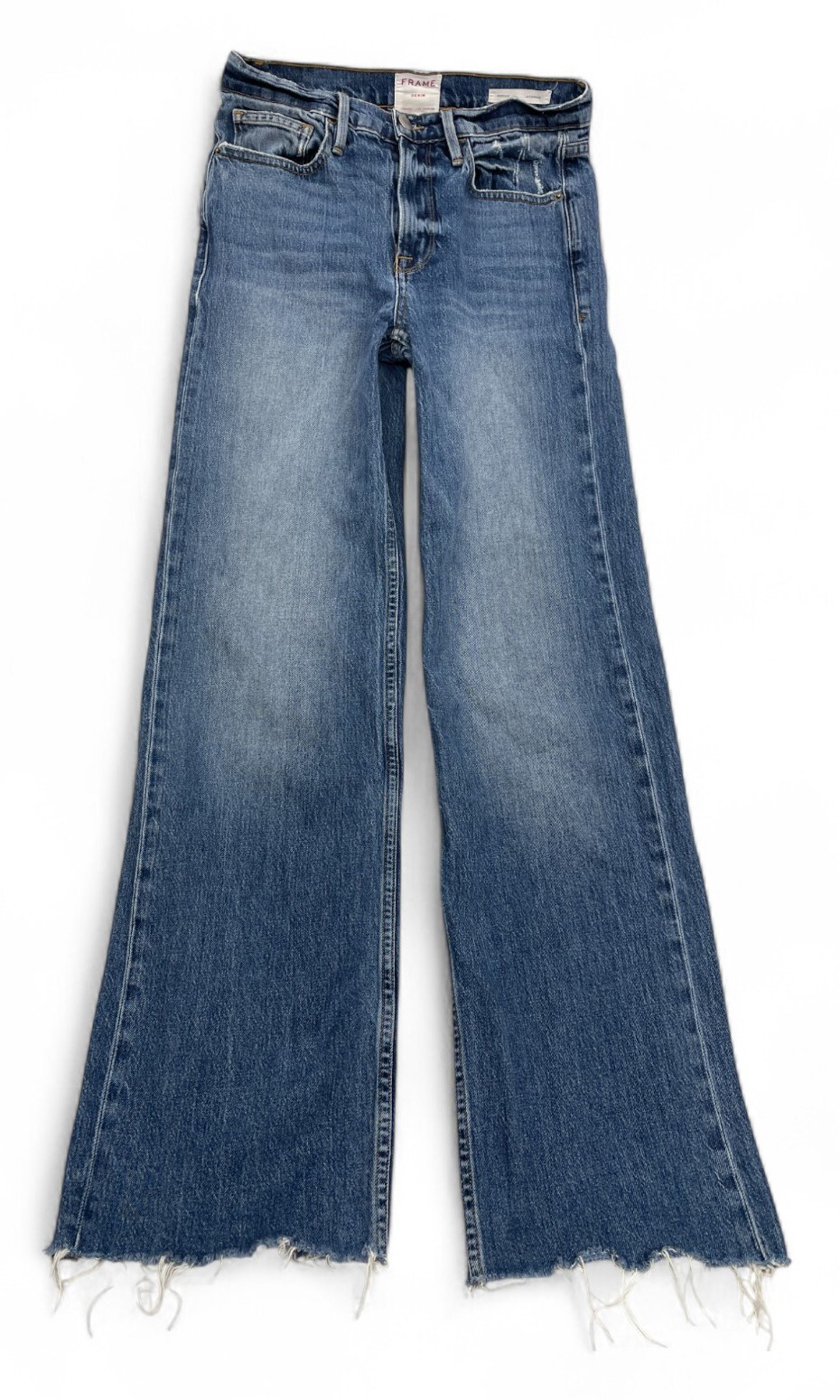 Frame Heritage Le California Distressed Raw Hem Women's Jeans 26x32