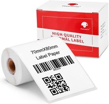 Square 70 80mm Self-Adhesive Thermal Label Paper for Phomemo M200/M220 Printer