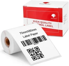 Square 70*80mm Self-Adhesive Thermal Label Paper for Phomemo M200/M220 Printer