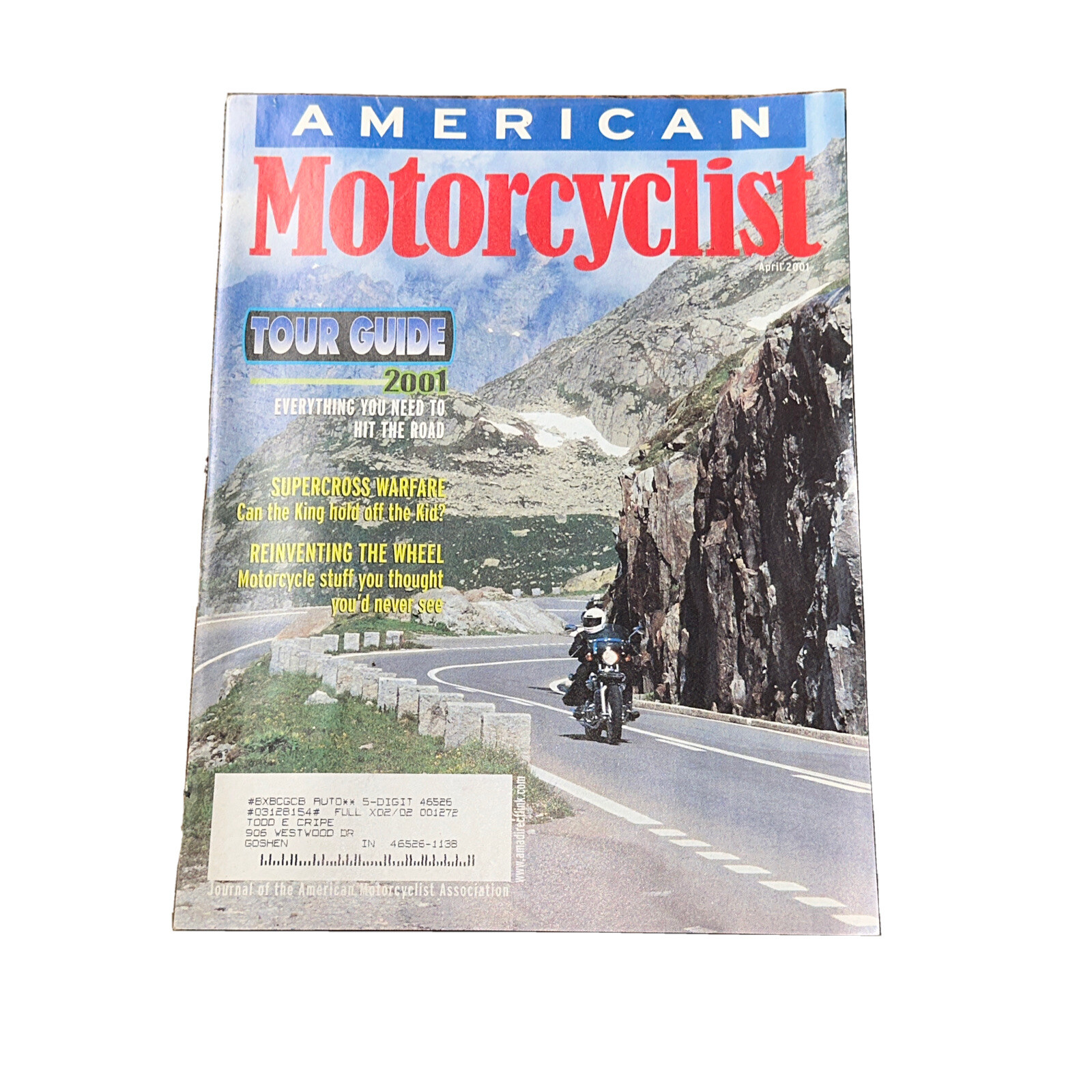April 2001 American Motorcyclist Magazine