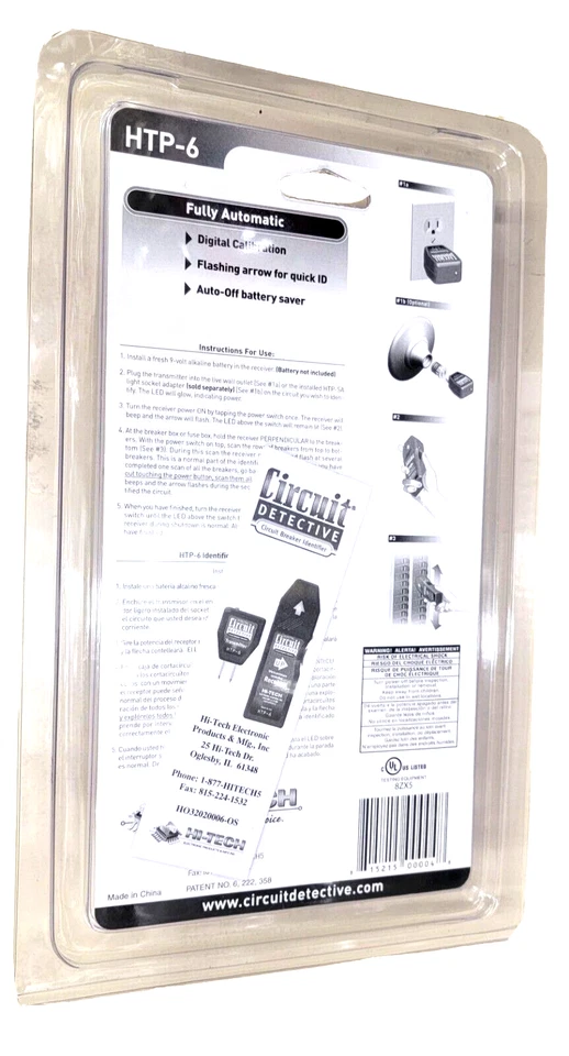 HI-tech Circuit Braker Identifier Digital circuit defective.Trasmiter/Receiver. - Image 3 of 4
