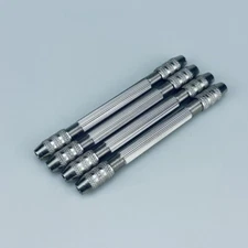 4 Pcs Pin Vise, dual reversible chucks fits Fusion Air Purge AP Spray Gun 117661