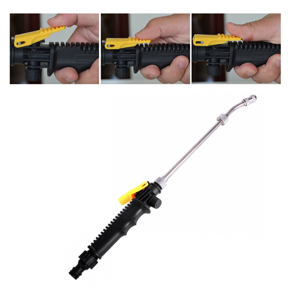 High Pressure Power Washer Water Spray Gun Nozzle Wand – 4000 PSI, Quick Connect, Hydro Jet