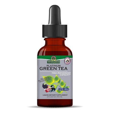 Nature's Answer Premium Grüntee Extrakt mit Orac Super 7, 60ml, Beerengeschmack