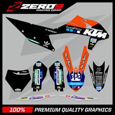 KTM KIT GRAFICO MOTOCROSS MX DECALCOMANIE: SX SXF EXC 50 65 85 125 250 450 GB PRO B
