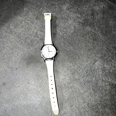 Vintage Timex Pulse Timer Indiglo Ladies Watch Nurse White