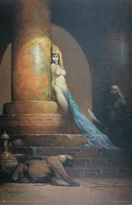 Egyptian Queen by Frank Frazetta Fantasy Art Print Mini Poster- 11" x 17"