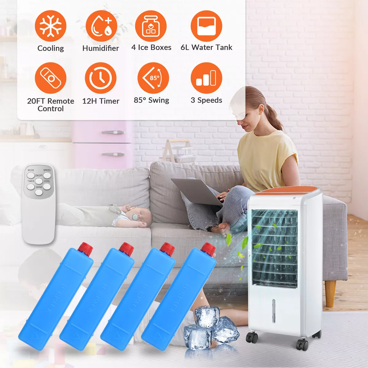 Best rated evaporative air cooler sales