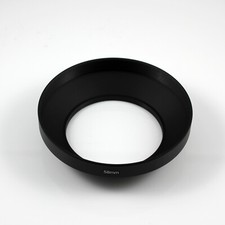 Metal Lens Hood 58mm For Wide-angle Lenses 58 mm Screw In,Black Color