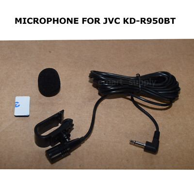 NEW MICROPHONE FOR JVC KD-R950BT KDR950BT FREE FAST SHIPPING 