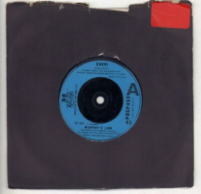Cheri(7'' Vinyl)Murphy's Law-Polydor-POSP 459-UK-1982-VG-/VG-