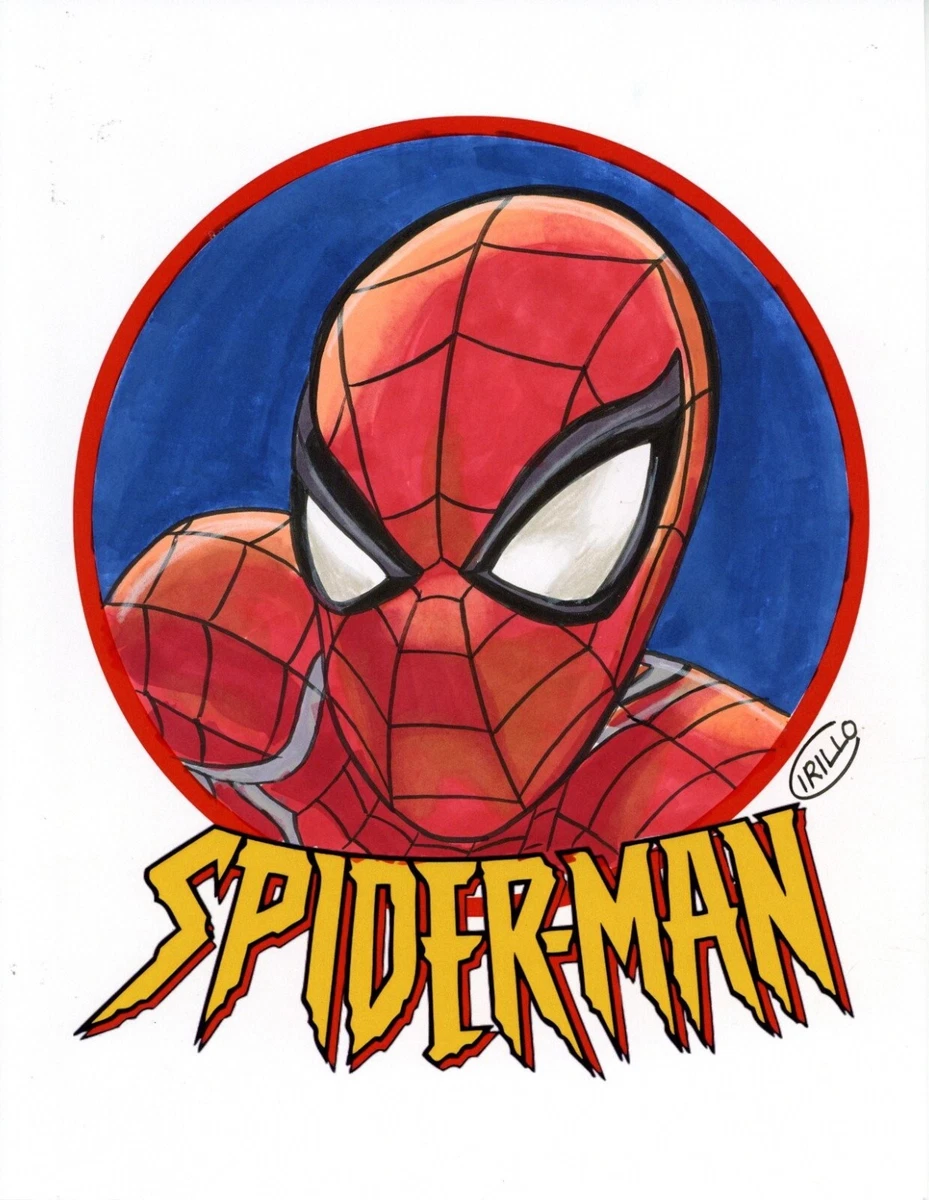 Amazon.com: Trends International Gallery Pops Marvel Comics Spider-Man -  Spider Icon Wall Art Wall Poster, 12