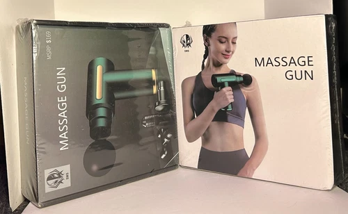 Brand New SMS Deep muscle tissue Massage Gun /W 4 Head Attachments
