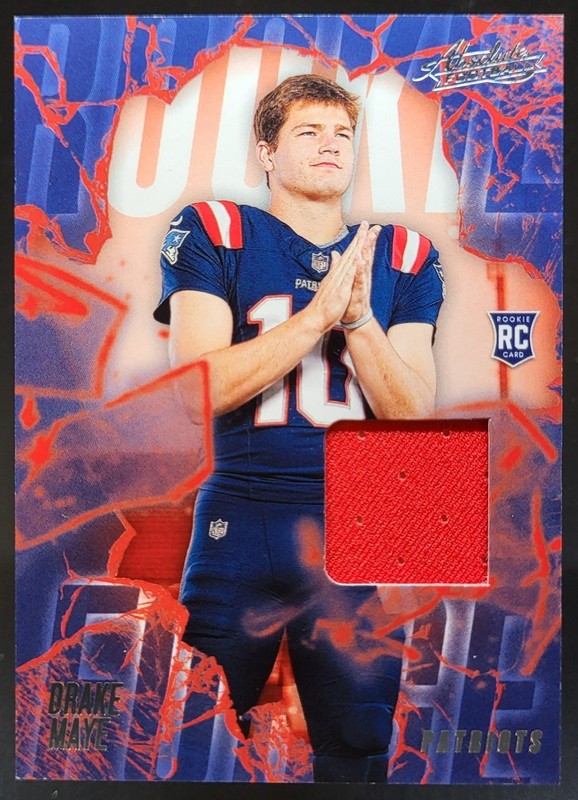 2024 Panini Absolute Drake Maye Rookie Force #RF-DME MEM RC CM8