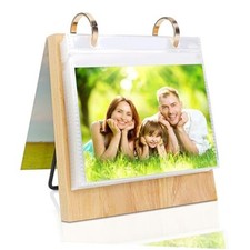 4x6 Picture Frame Desktop Display 4x6 Desk Flip 4x6 inch Desk Photo Album