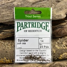 Partridge Trout L3AS Classic Spider Hook for Soft Hackle & North Country Spiders