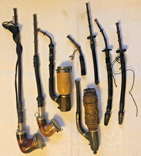 Konvolut antike Pfeifen und Pfeifenteile