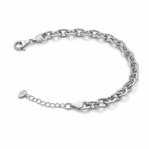 Pre-Owned Pre-Owned Silpada Sterling Silver Thick Links Bracelet – Signed Retire
