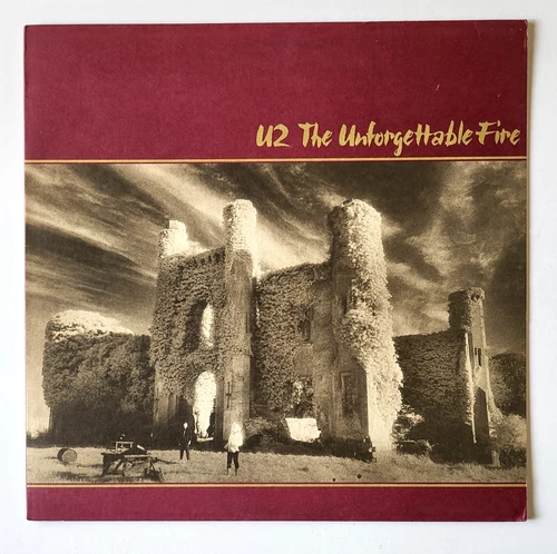 U2 - The Unforgettable Fire, Vinyl 90231-1, 1984 1st US Press, EX / EX Cond