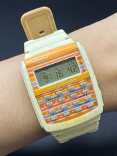 ORIGINAL 2008 CASIO POPTONE CALCULATOR LDF-40 JAPAN MEN WATCH