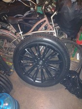 24 Chrome Rims And Brand New Tires 6 Lug Universal