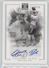 2016 Panini Impeccable Rookie Auto Silver 24/25 Charone Peake #135 Auto 0f6