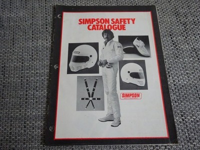 Simpson Safety Catalogue Katalog English selten rare
