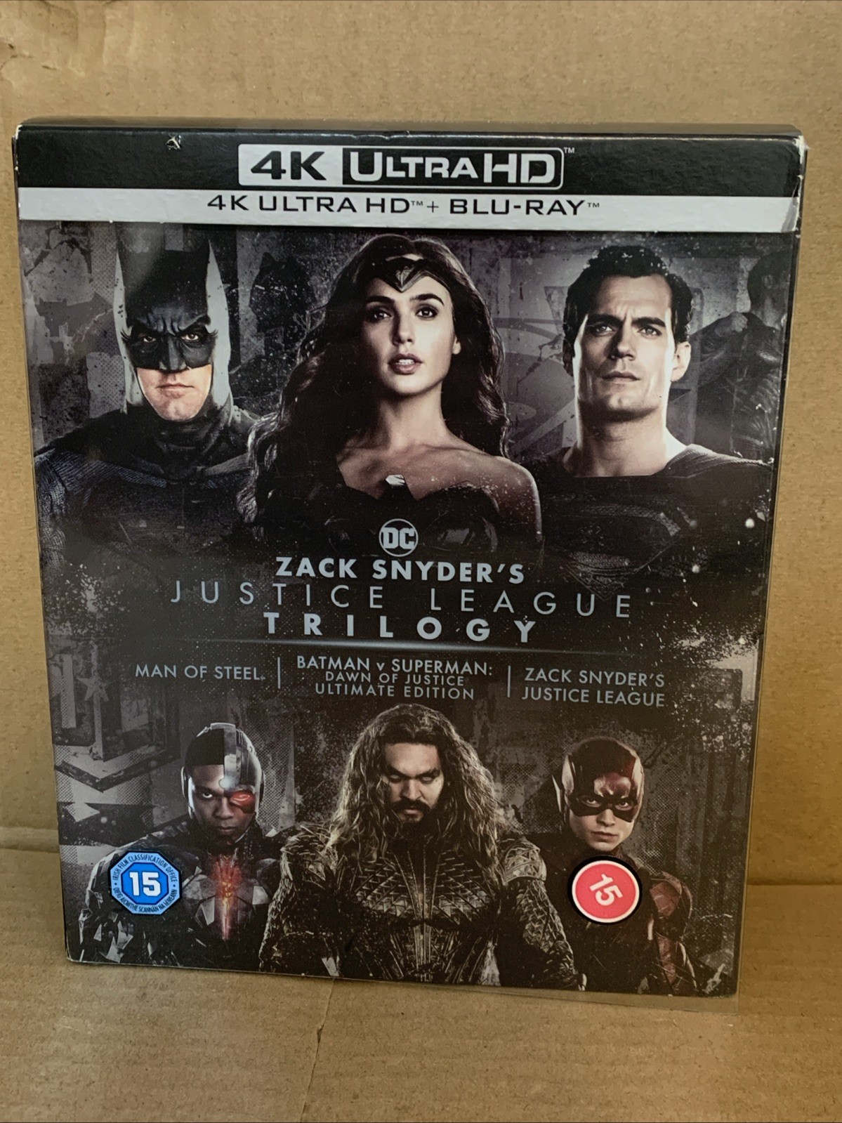 Zack Snyder's Justice League Trilogy Ultimate Collector's Edition [4K Ultra HD]