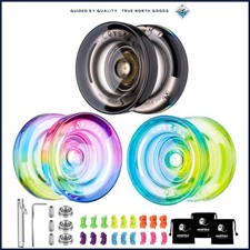 Kids YoYo Set - 3 Colorful Designs with Responsive and Unresponsive Options
