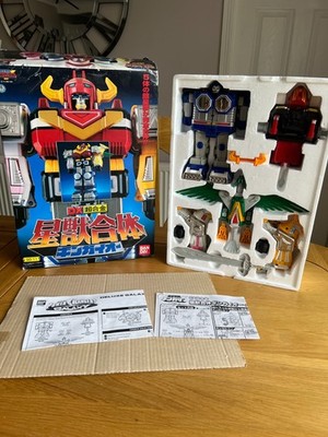 Bandai Gingaman Power Rangers Lost Galaxy Megazord DX GINGAIOH 100% komplett sehr guter Zustand