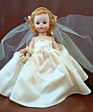 VTG 1950s ALEXANDER-KINS BRIDE DOLL IN IVORY ...