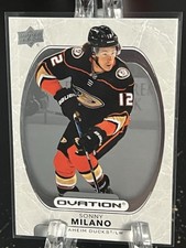 SONNY MILANO       2021-22 Upper Deck Ovation Hockey       BASE #15      E-CARD