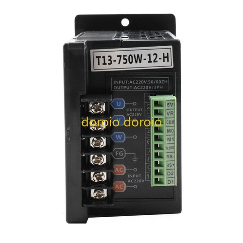 Single To 3 Phase 750W 1HP 110/220V Variable Frequency Drive Inverter VFD VSD - Picture 4 of 4