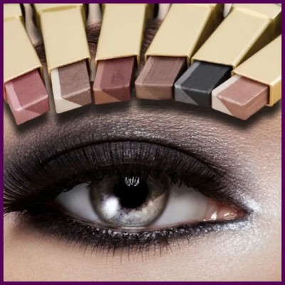 Doppelfarbiger Lidschatten Stick Glitzer Schimmer Wasserdicht Metallic Augen Make-up