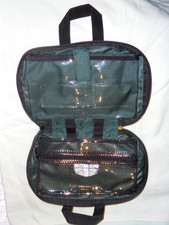 Image of First Aid Case Sport HSE 3 Compartments with windows Green UK Seller Last Few