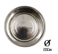 Futternapf Edelstahl 12Cm 350Ml Mit Saugnapf Aime S Haustier Napf