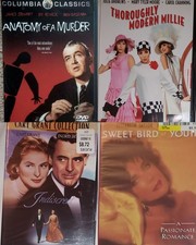 4 Old Classic Moviie DVDs: Cary Grant, Elizabeth Taylor