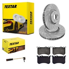 TEXTAR BREMSSCHEIBEN 360mm + BEL&Auml;GE VORNE passend f&uuml;r MERCEDES R172 SLK SLC AMG
