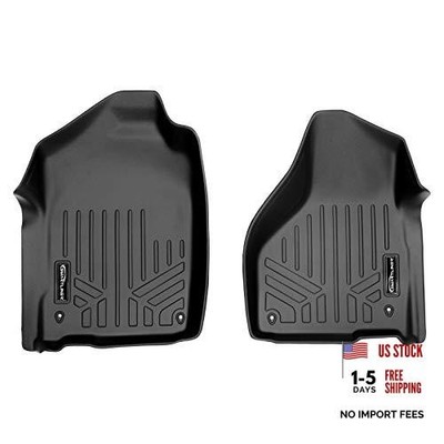 Custom Floor Mats 1st Row Liner Set Compatible with 2012-2012 Ram 1500