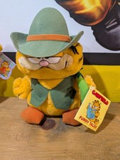 rare Garfield Plush Vintage 1980s 9" w/tags Jack  Beanstalk Furry tales Dakin