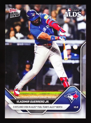 2025 Topps Now 843 Vladimir Guerrero Jr.